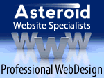 Asteroid Web Design, Essex Web design and web development in Chelmsford essex